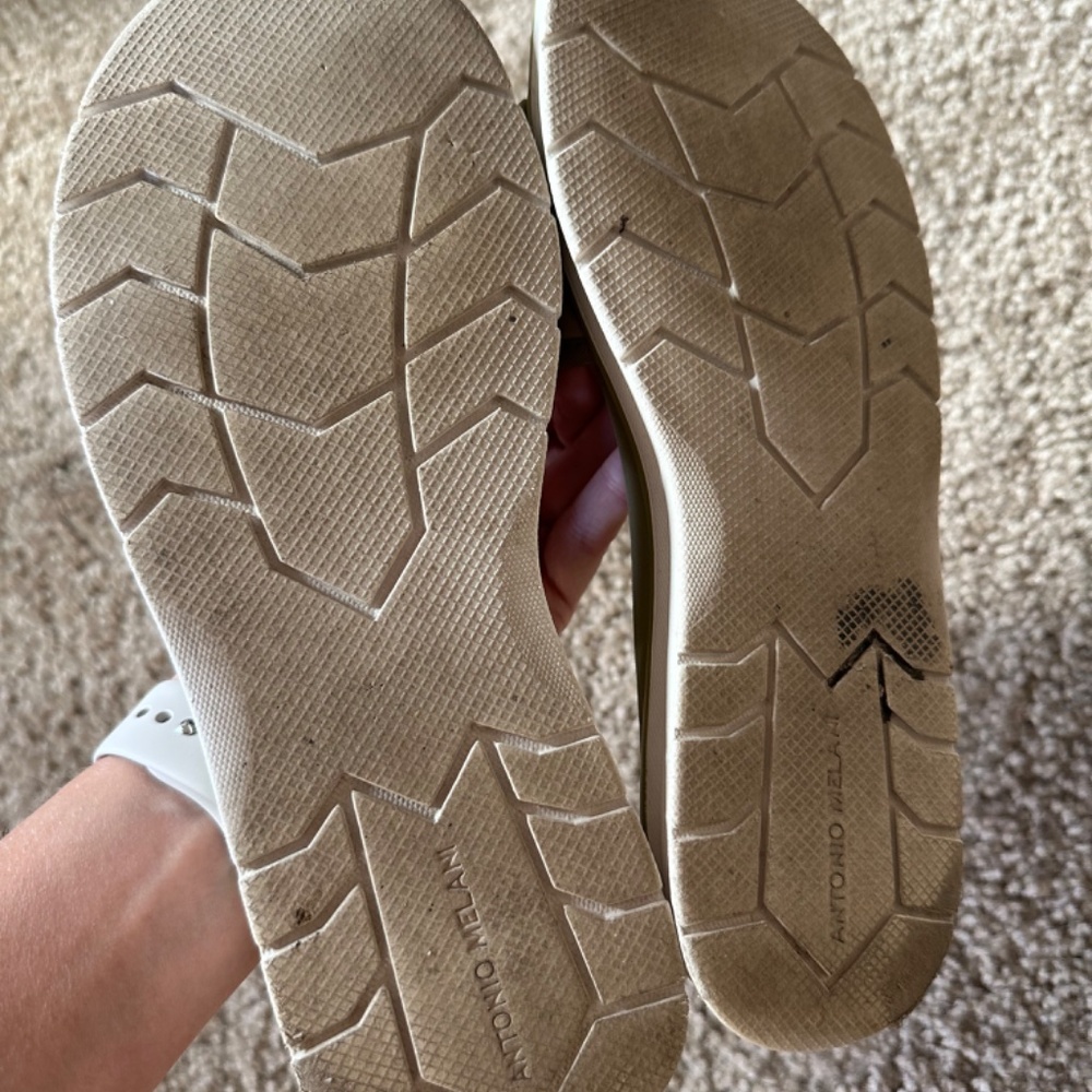 Antonio Melani Lannaii Quilted Logo Washable Slide Sandals, size 8 - Picture 4 of 8